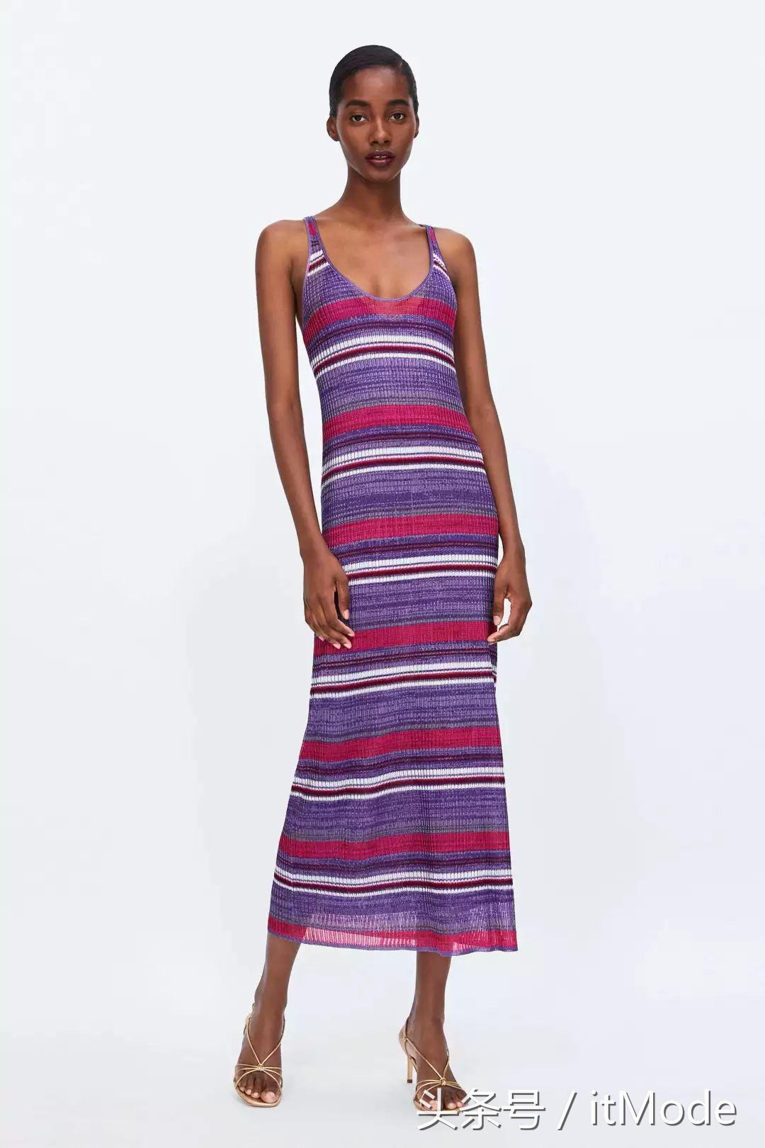 zara穿搭2021早秋黑裙,zara的新品太好看了吧