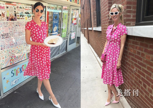 午后休闲时光，淡雅连衣裙放慢你的生活节奏