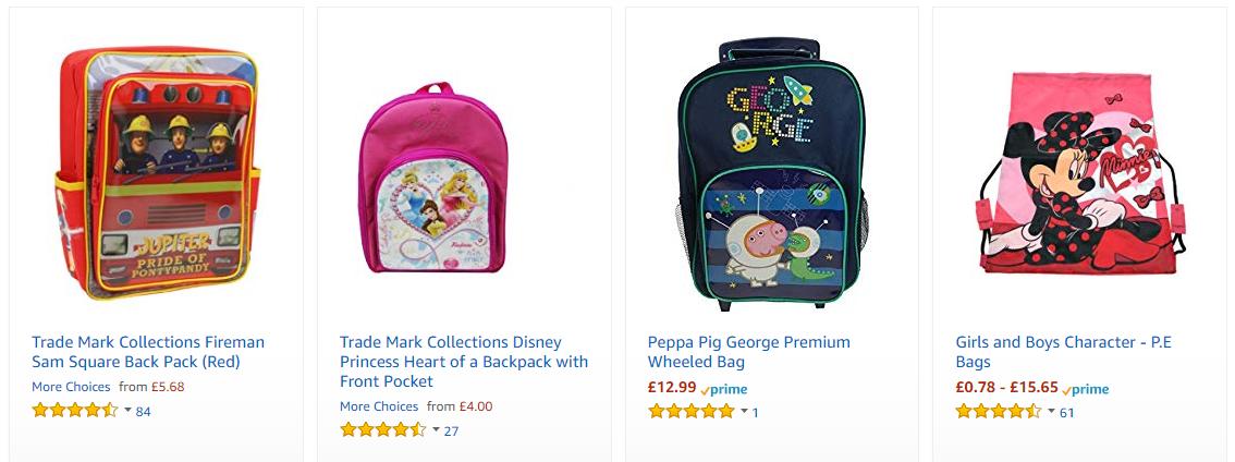 英国线上市场最受欢迎的行李箱包品牌TOP30