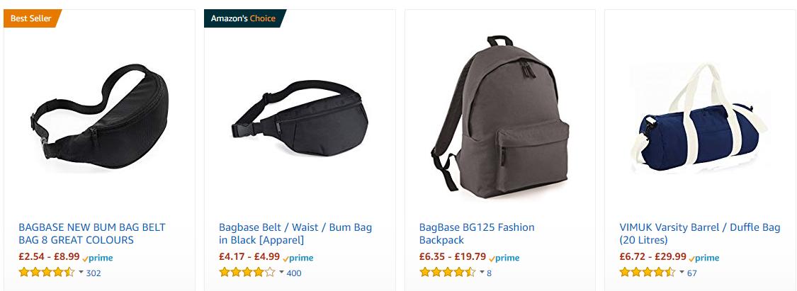 英国线上市场最受欢迎的行李箱包品牌TOP30