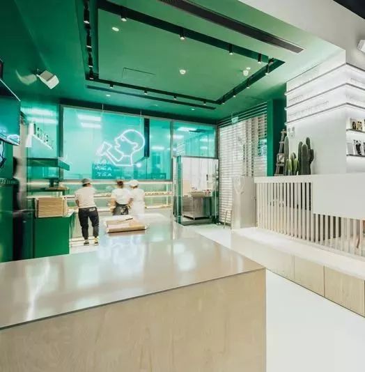 喜茶店的面包,喜茶刚到上海