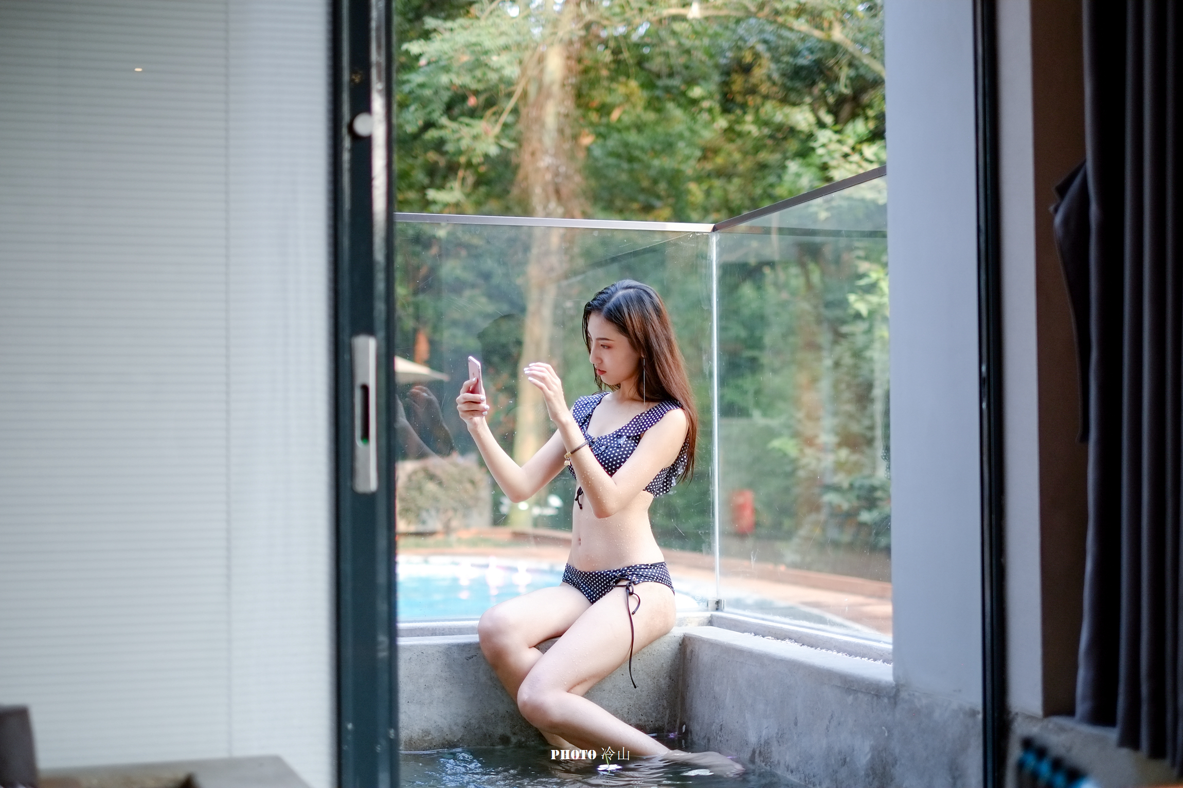 梦溪山庄与旗袍,杭州西湖区梦溪山庄