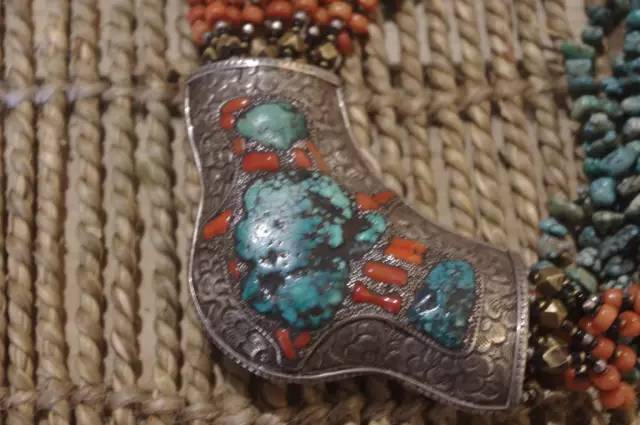 蒙古族爱戴银饰,民族特色银饰蒙古族