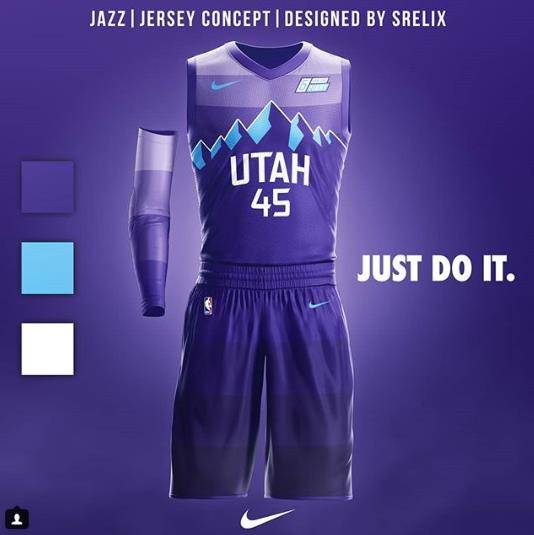 nba球衣重新设计,nba设计球衣