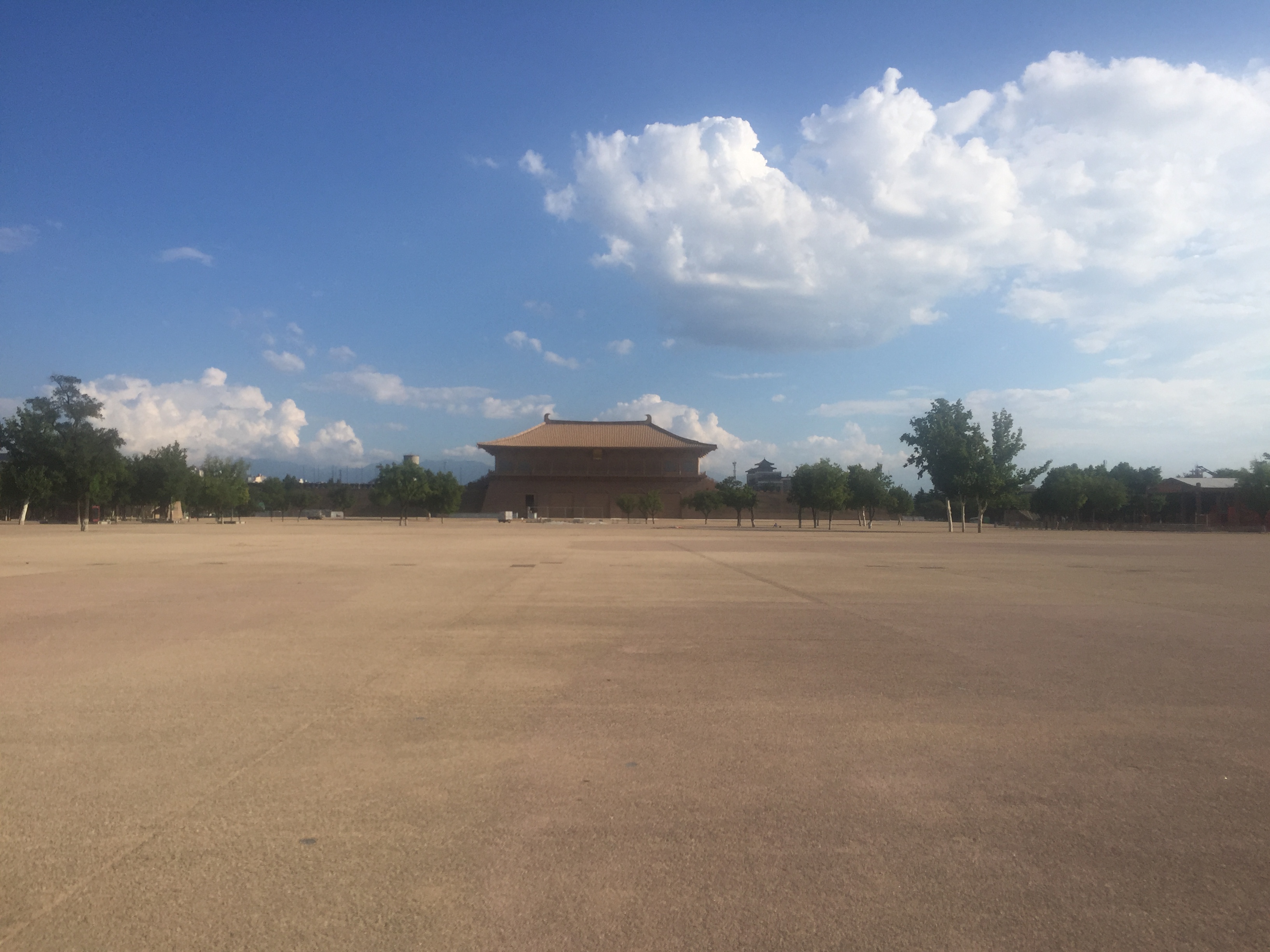 丹凤门与朱雀门,西安朱雀门丹凤门明德门