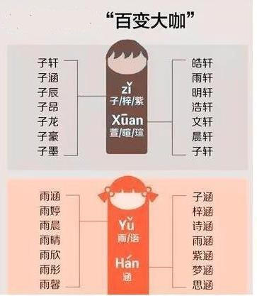 子涵取名方式大全,子涵子轩取名