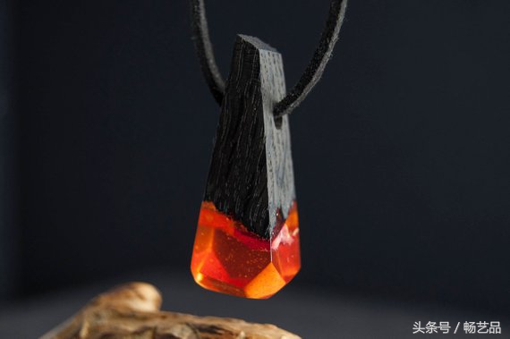 布艺纯手工制作工艺吊坠项链,手工项链吊坠diy