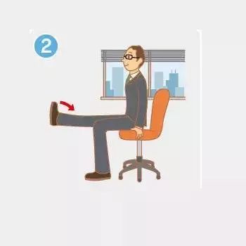 上班也要运动！12个办公室微运动图解转给需要的人