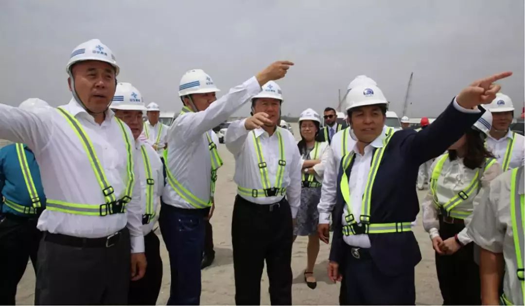 *小鹏李**视察日照岚桥集团巴拿马玛岛港项目