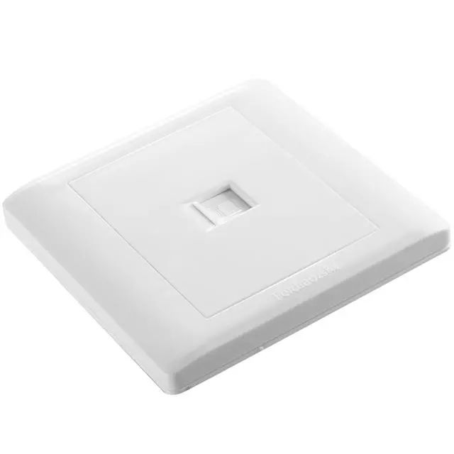 电脑插座和水晶头接线方法,一边水晶头一边网线插座怎么接线