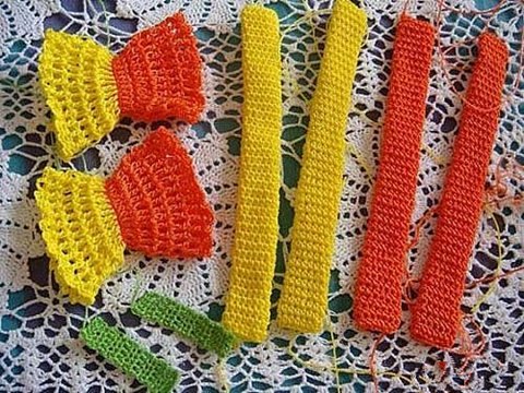 家居托鞋不用买，自己也可以钩一双，成品可比买的漂亮多了