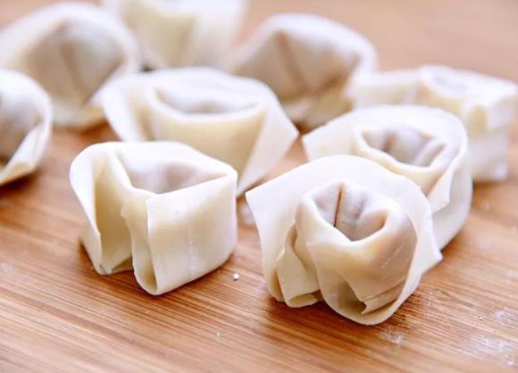 十种最漂亮的云吞包法,云吞包法视频12种包法