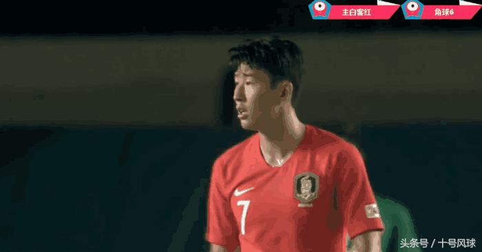 爆冷战胜拥有孙兴慜的韩国队,韩国输球孙兴慜