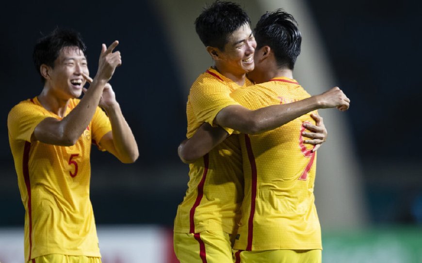世预赛中国vs叙利亚张玉宁,亚运会中国男足vs卡塔尔进球