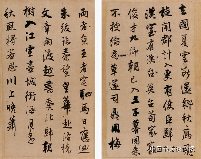 欣赏王铎十件作品,王铎具有代表性的作品