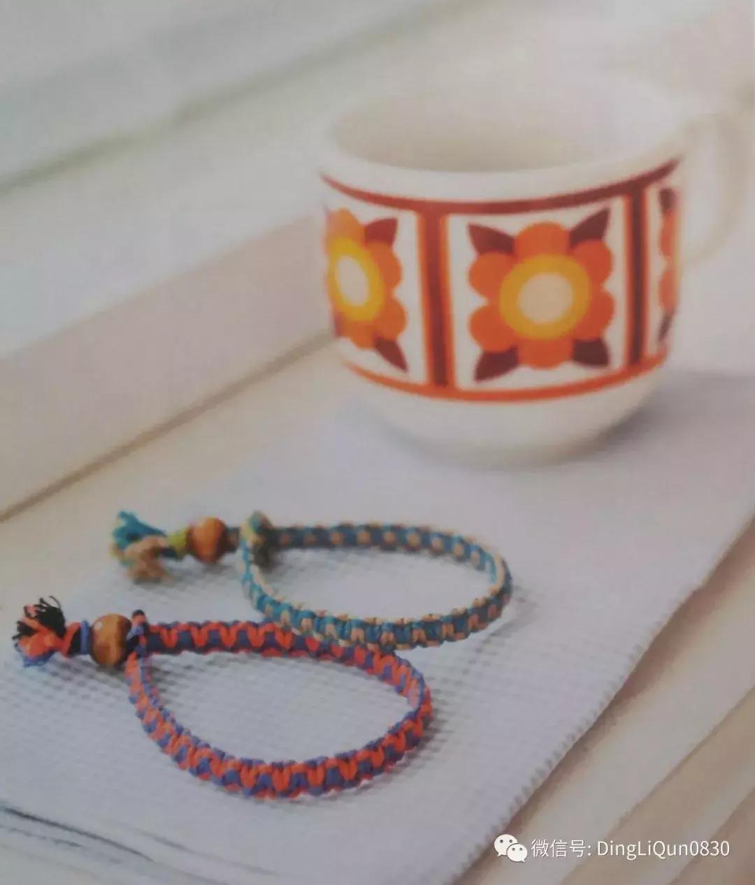 用中国结绳编手链教程,中国结手链编织