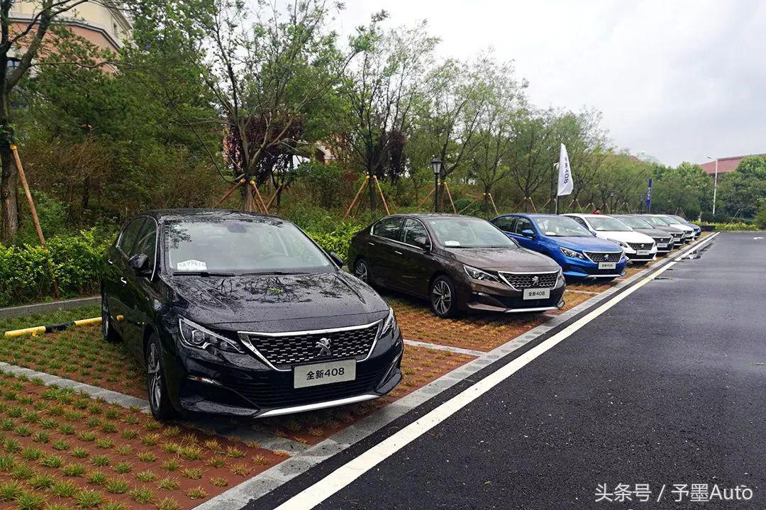 大飙车试驾全新东风标致408,胖哥试车标致408