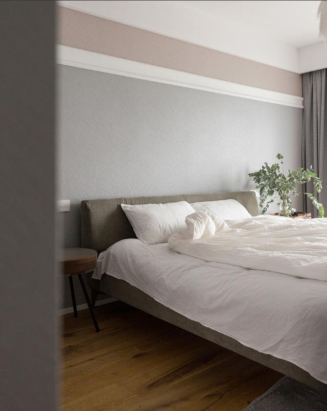 109平四室两厅二卫装修简约轻奢,109平米两室简约装修