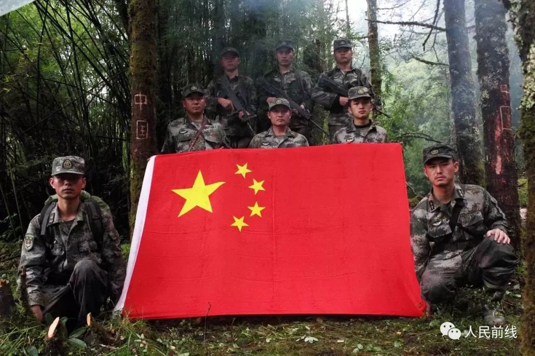 西藏军人真实照片,墨脱边防军人真实照片