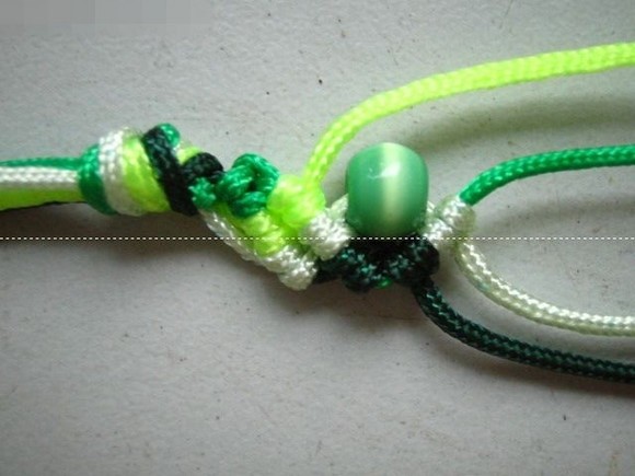 文玩手链绳结编法图解大全,怎样编手串绳结挂物