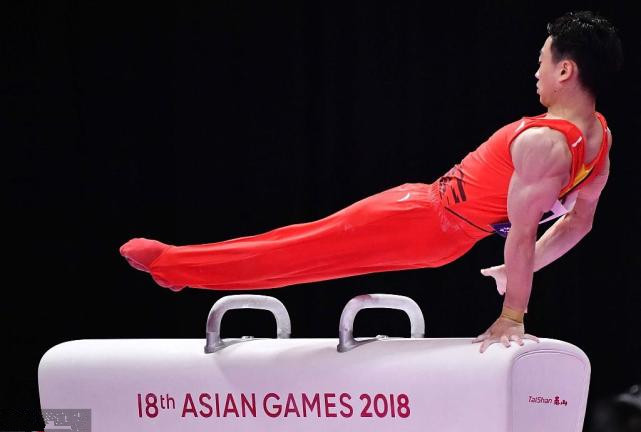 邹敬园夺得男子鞍马冠军,男子鞍马决赛孙炜