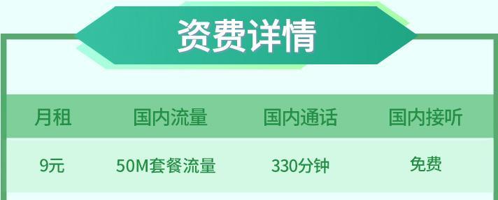 电信卡19元语音王卡,中国电信语音王卡9元套餐