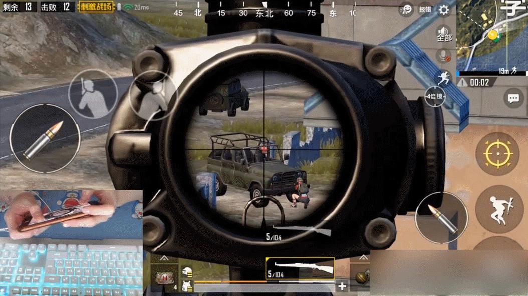 刺激战场:叶子挑战单人24小时“双狙千人斩”,全网第一人!