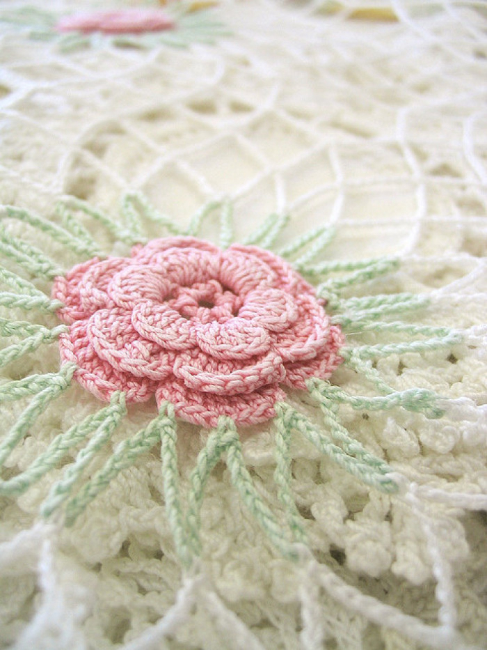 线头编织小物件,编织线小物件