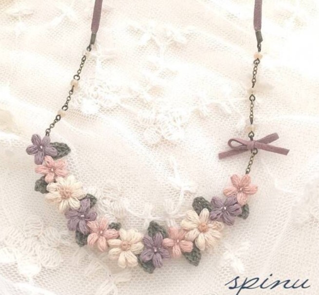 线头编织小物件,编织线小物件