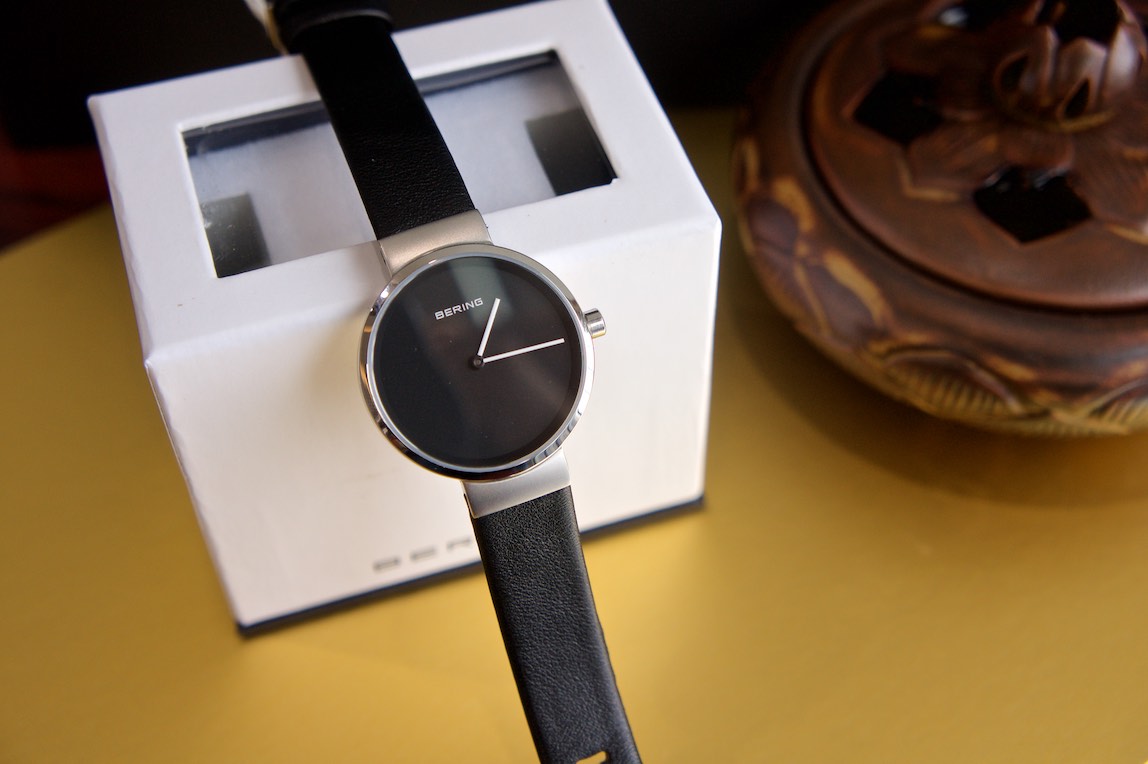 极简极薄！北欧风Bering白令石英女表