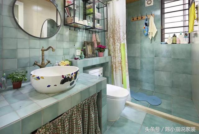 卫生间小做干湿分离好吗,2平方卫生间浴帘干湿分离