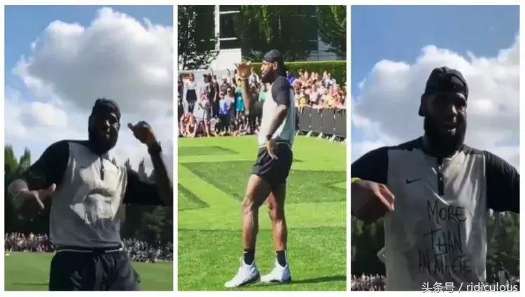 詹姆斯在车上玩说唱,詹姆斯说唱视频