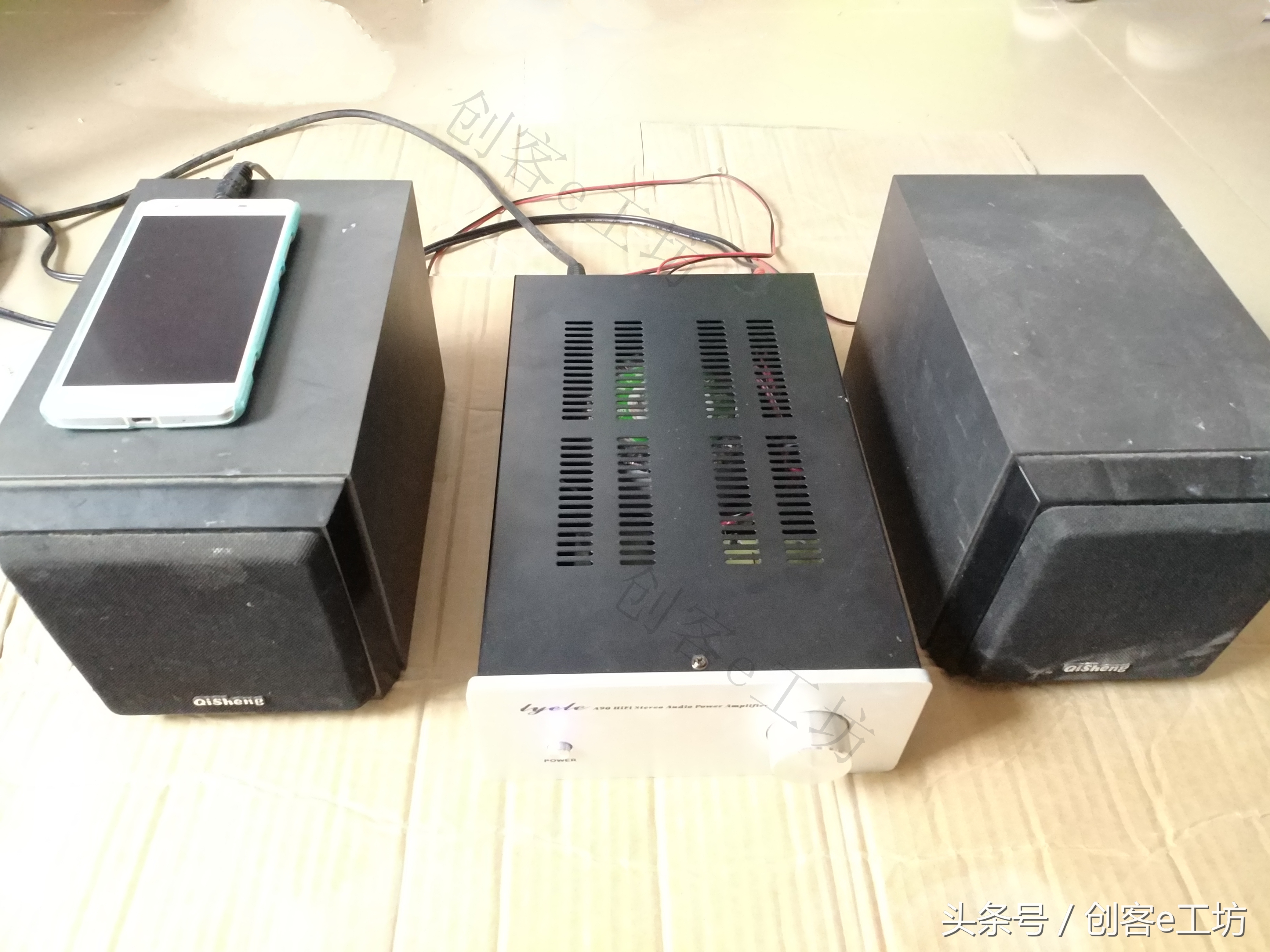 lm1875功放机试音,lm1875超简易功放创客e工坊