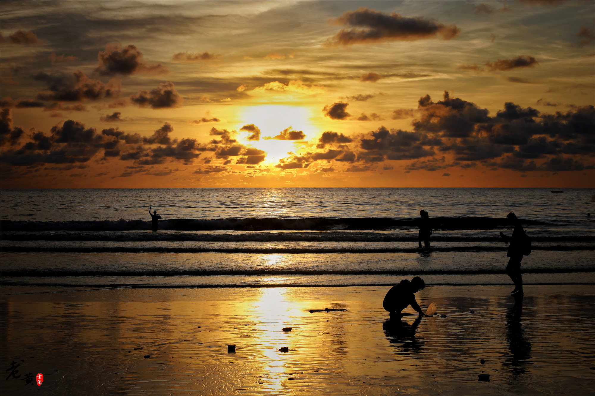 普吉岛芭东海滩是最好的吗,普吉芭东海滩全景图