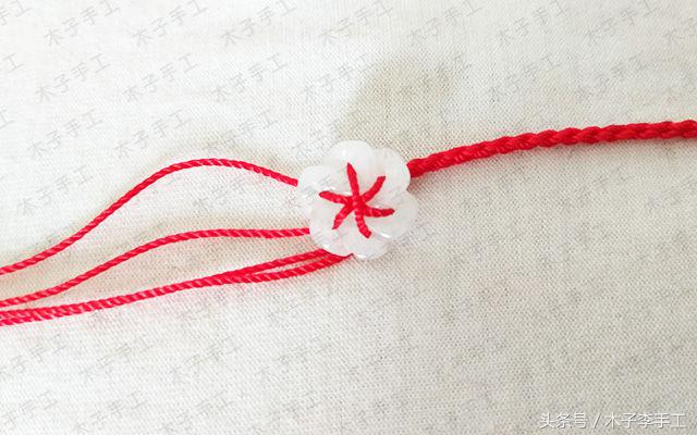 本命年编织红绳腰链,现在流行带红绳腰链本命年