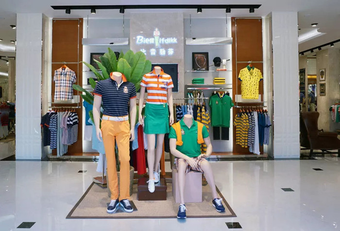 比音勒芬高尔夫2023秋冬,高尔夫服装品牌比音勒芬