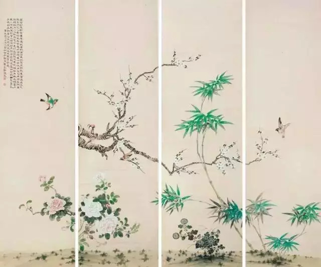 民国花鸟圣手大全,她凭自学成名堪称民国花鸟圣手