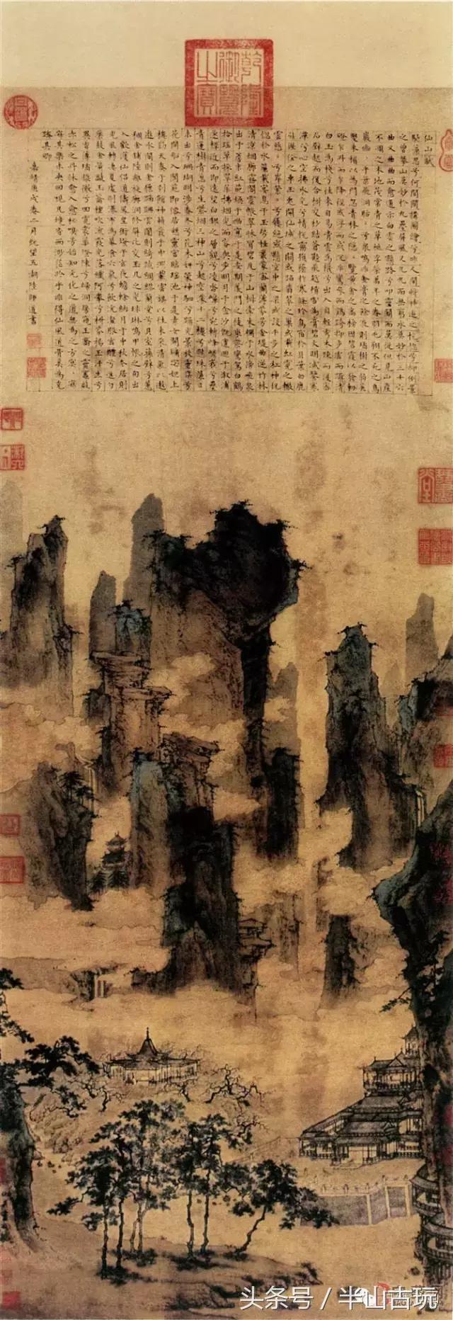 仇英作品全集100幅高清原图,仇英最全作品高清欣赏值得收藏