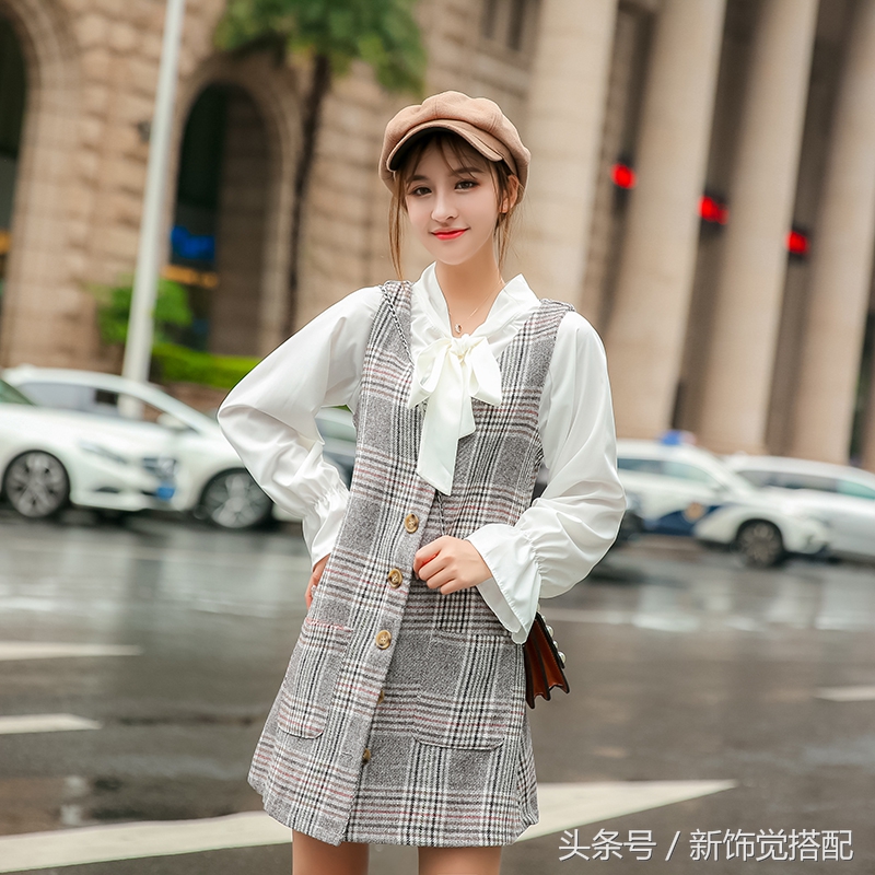 韩版宽松马甲搭配卫衣,韩版牛仔马甲怎么穿搭