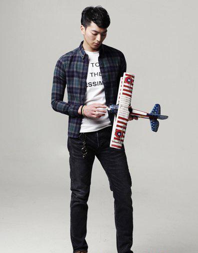 男士休闲衬衫长袖新款纯棉,今年新款70岁男士休闲衬衫