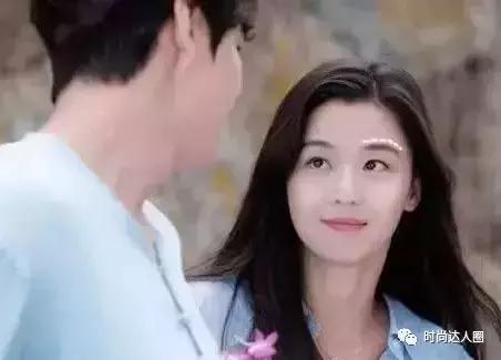 水雾眉型怎样画,大长脸怎么画出全智贤的粉嫩妆容