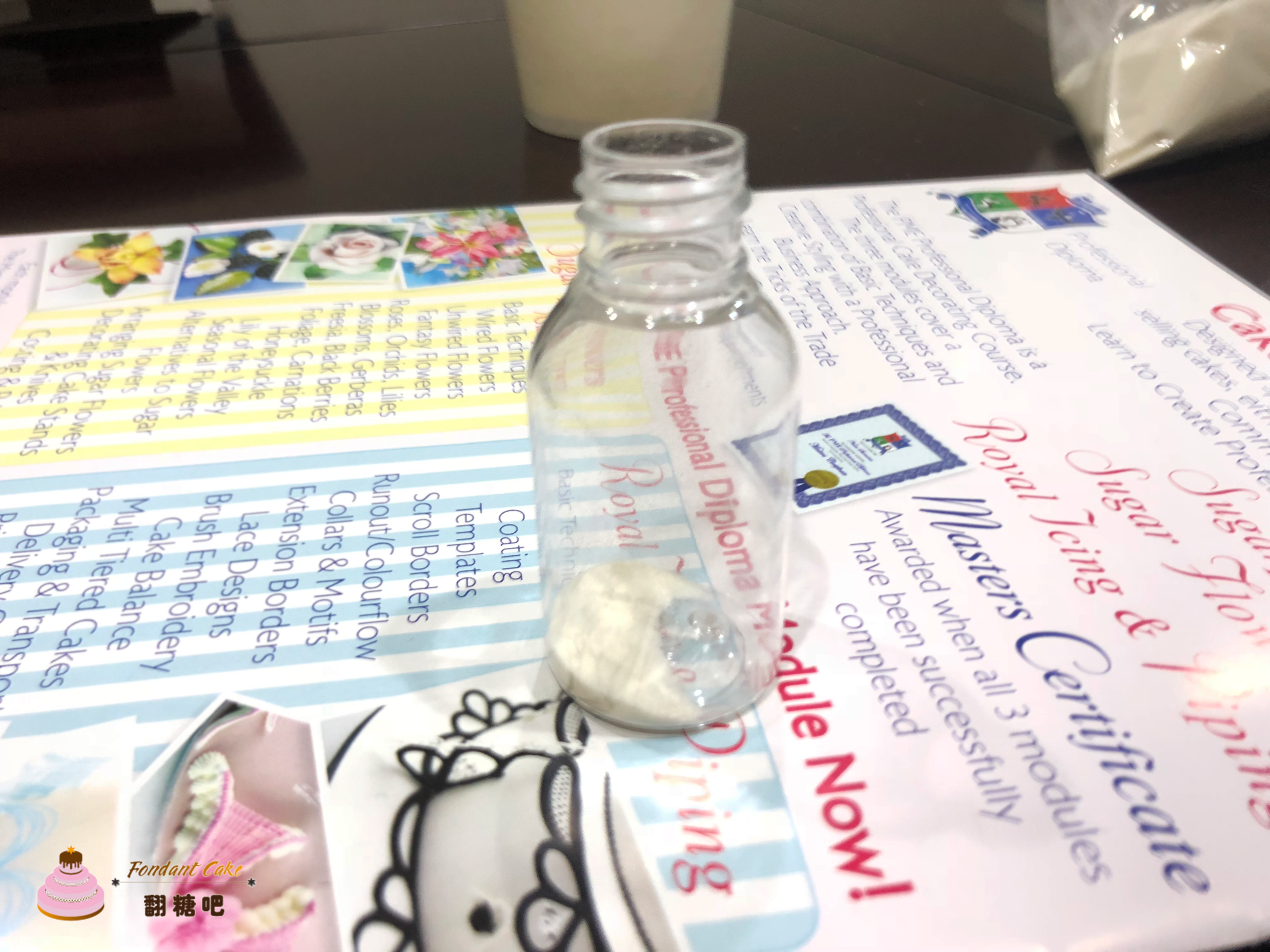 翻糖制作入门教程,翻糖胶水可以用什么代替