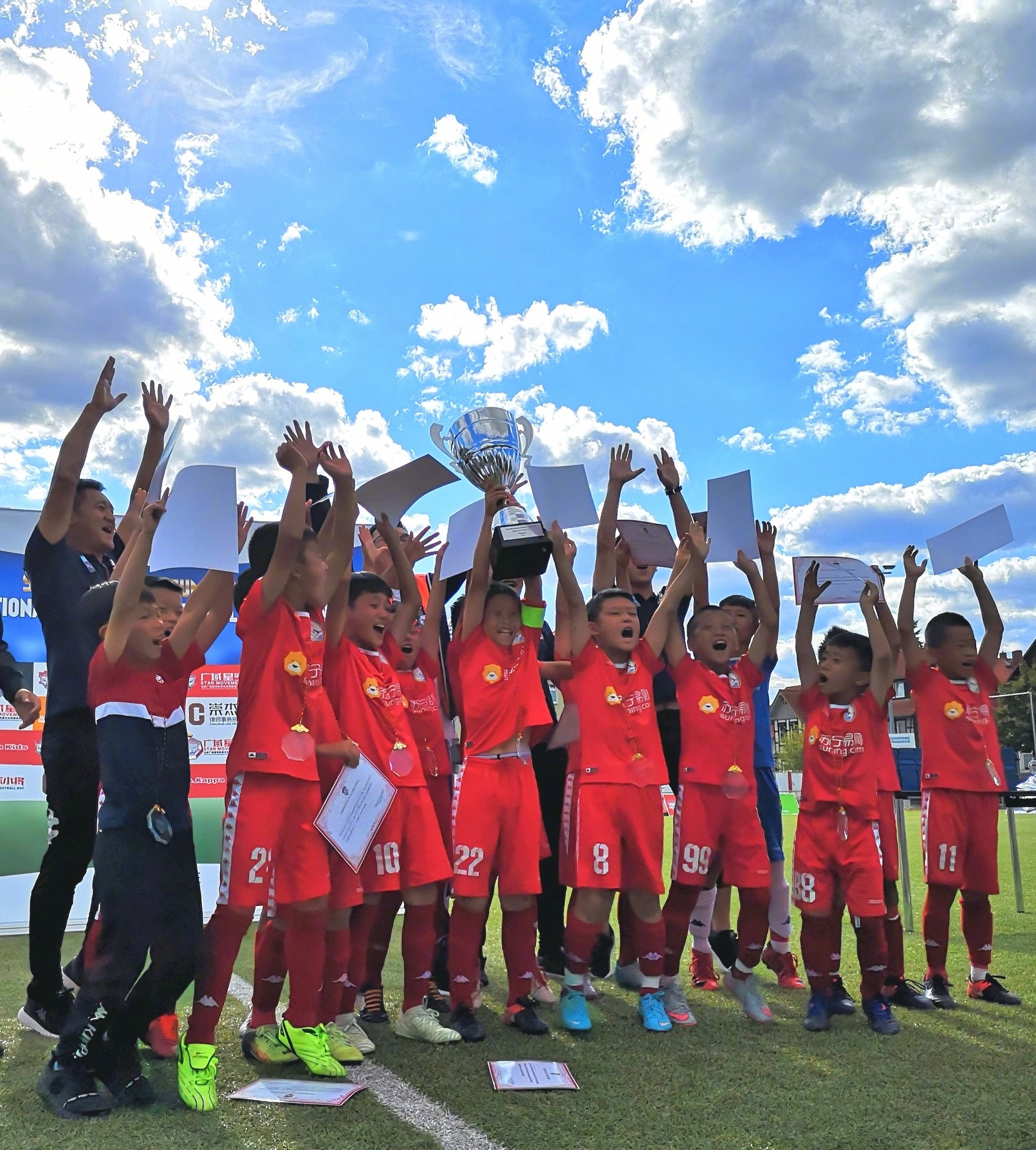 中国新兴足球小将,中国足球的希望足球小将