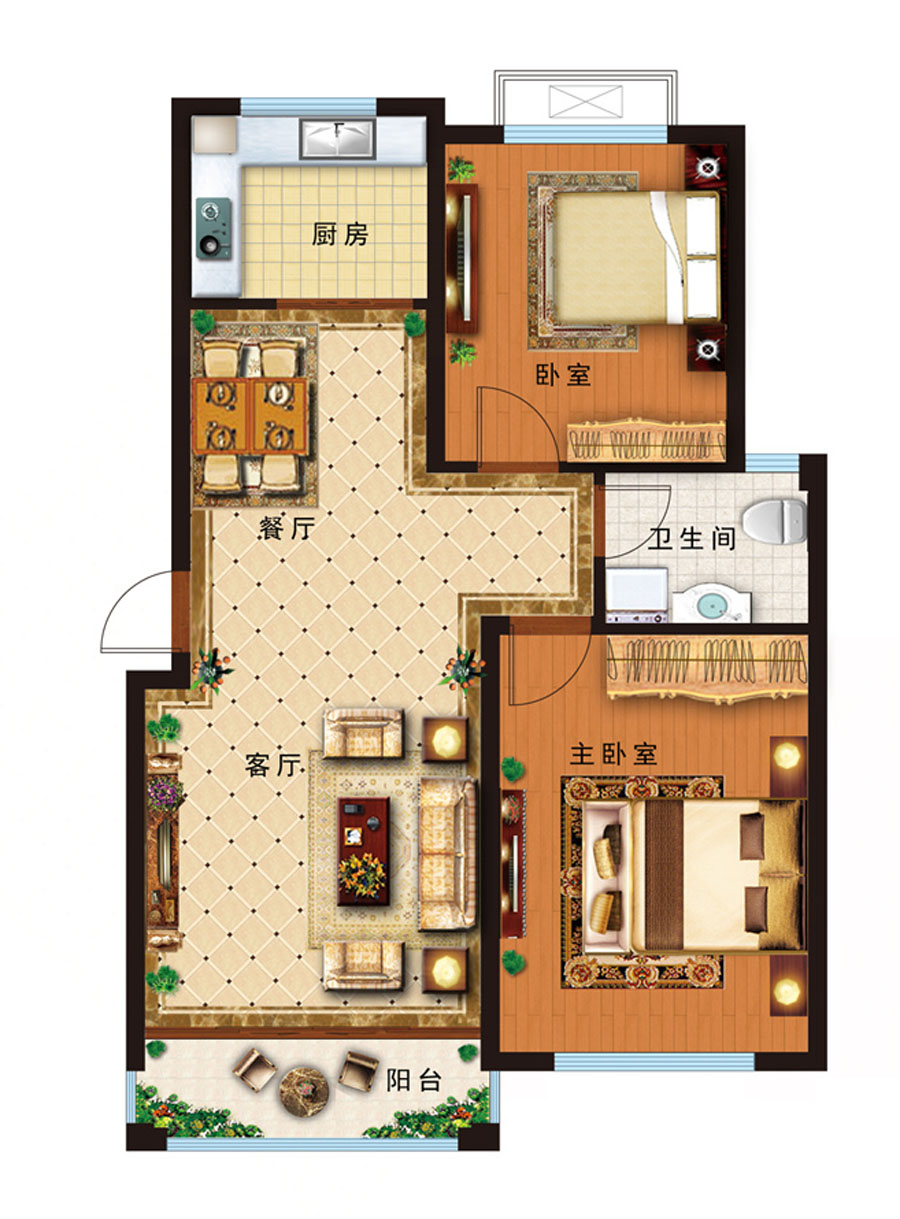 房地产公司复式户型设计图,楼盘户型设计图大全