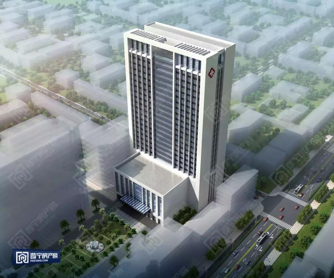 普宁市人民医院扩建项目,普宁人民医院平面图