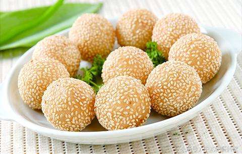 早餐麻团花式吃法,早餐麻团制作方法