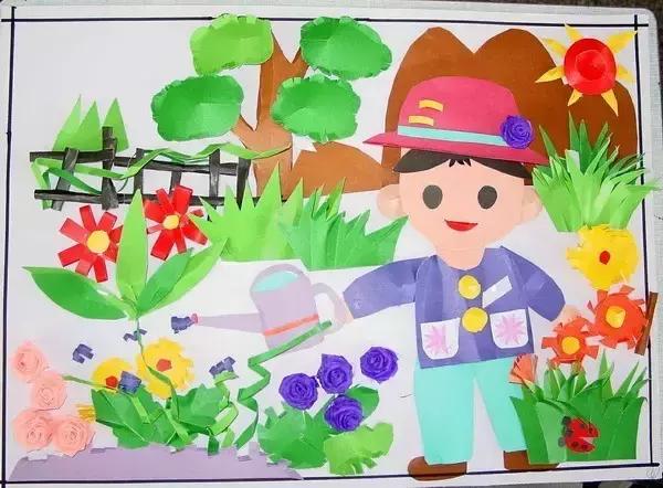 幼儿园墙面装饰教程简单,幼儿园墙面装饰好玩的颜色