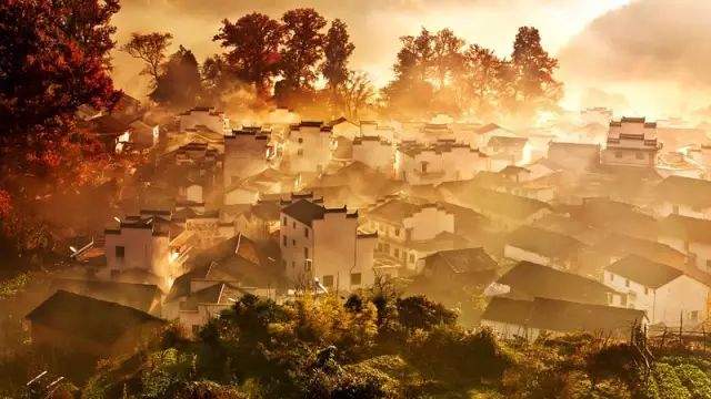 秋天最美婺源,秋季的婺源据说很美