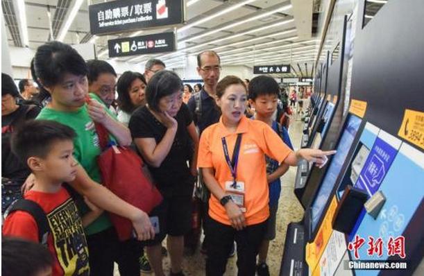 广深港高铁如何从深圳到香港,广深港高铁广州南到香港西九龙