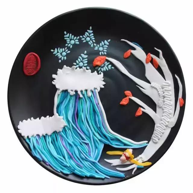 白纸盘手工制作图片大全创意,幼儿园手工作品十二生肖纸盘